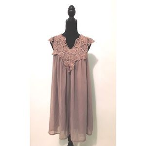 NWOT Lace Boho Beach Dress